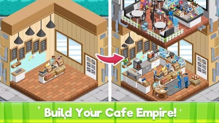 Idle Coffee Shop Tycoon MOD APK (Unlimited money) 1.0.1