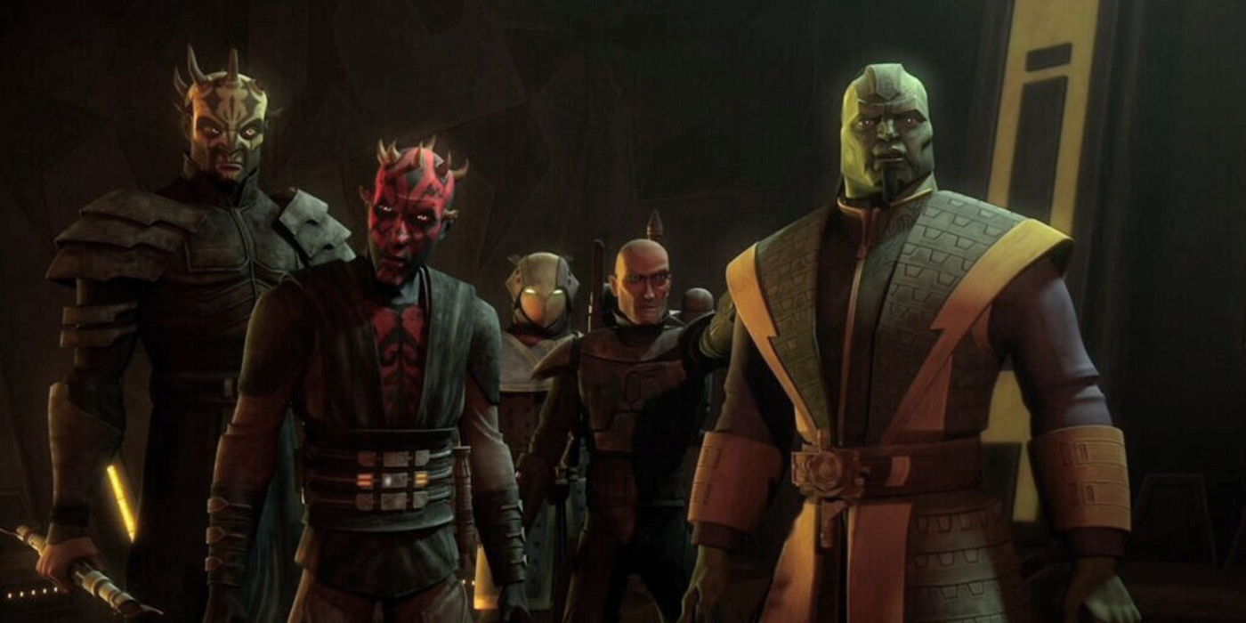 Darth Maul, Savage Oppressor and Pre Vizsla Form Shadow Collective