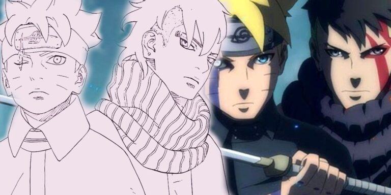 Boruto Confirms It’s Close To Timeskip With New Boruto & Kawaki Designs