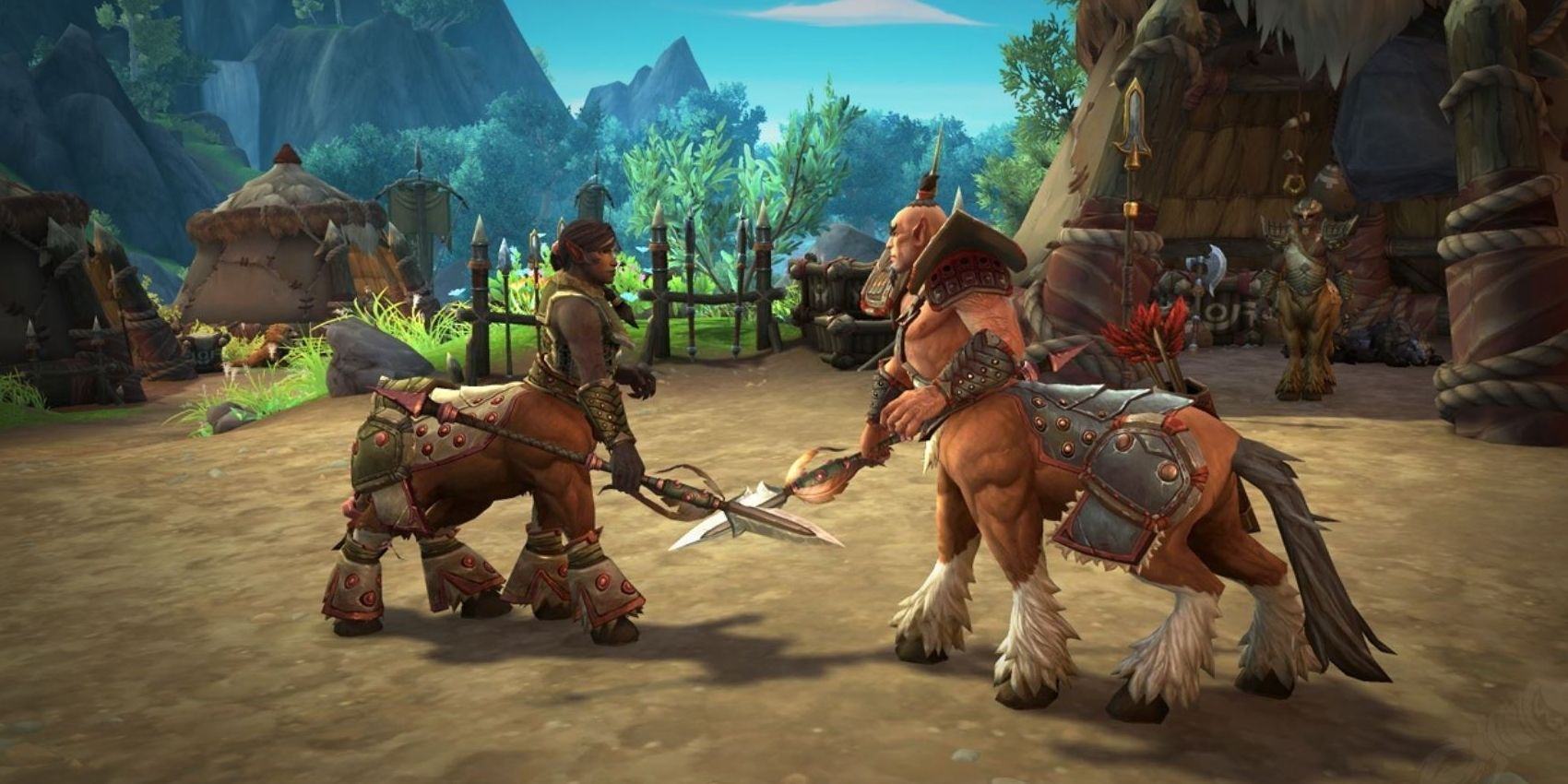 2 Maruuk Centaur face off in WoW Dragonflight