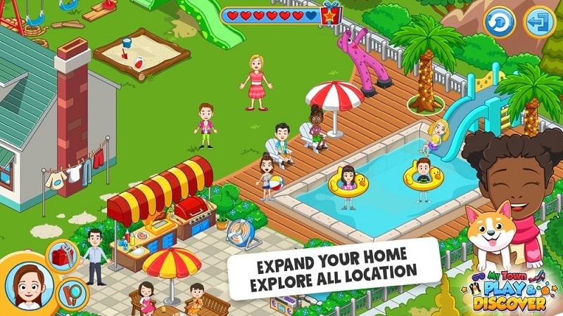 My Town Discovery Pretend Play mod apk for free