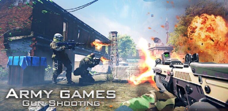 Army games: Gun Shooting MOD APK (Dumb enemy) 1.0.16