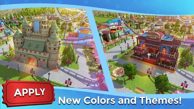 Roller coaster Tycoon Touch mod for free