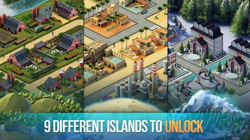 city ​​island 3 android mod