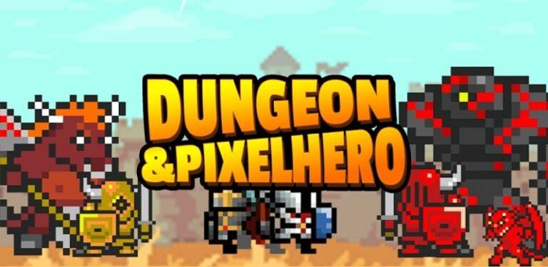 Dungeon and Pixel Hero MOD APK (Unlimited upgrade/Low cost) 12.3.7