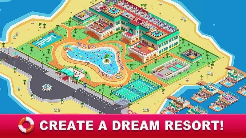 Tycoon Hotel Sims Mod apk