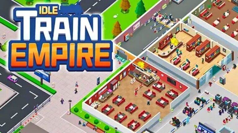 Idle Train Empire MOD APK (Free shopping) 1.26.00