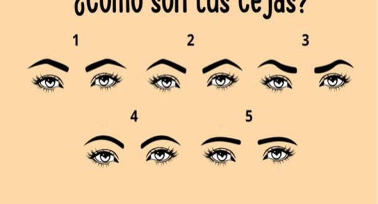 Answer what your eyebrows look like and you will discover more about yourself in this visual quiz