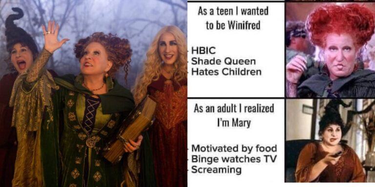 Hocus Pocus 2: 10 Memes That Perfectly Sum Up The Sanderson Sisters