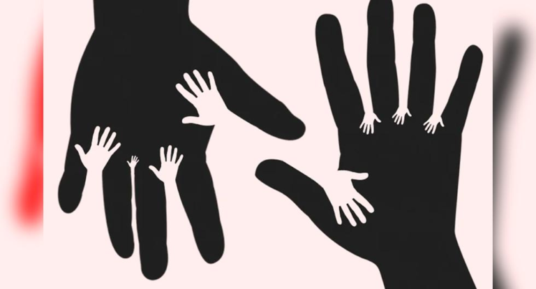 You have 9 seconds to determine the total number of hands in this visual quiz