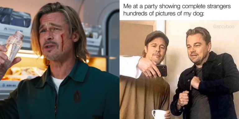 Memes about Brad Pitt's movies
