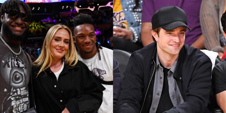 Adele, Robert Pattinson and more stars attend NBA Game 3 between the Lakers and Nuggets.  Check out the celebrity attendees!