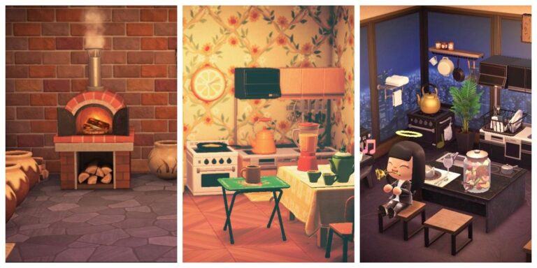 Animal Crossing: New Horizons Kitchen Design Ideas