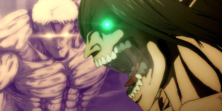 Attack on Titan’s Armored Titan vs Eren Gets Legendary Fanart It Deserves