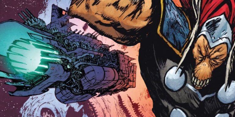 Beta Ray BIll’s Skuttlebutt Is The Coolest Spaceship In Marvel Comics