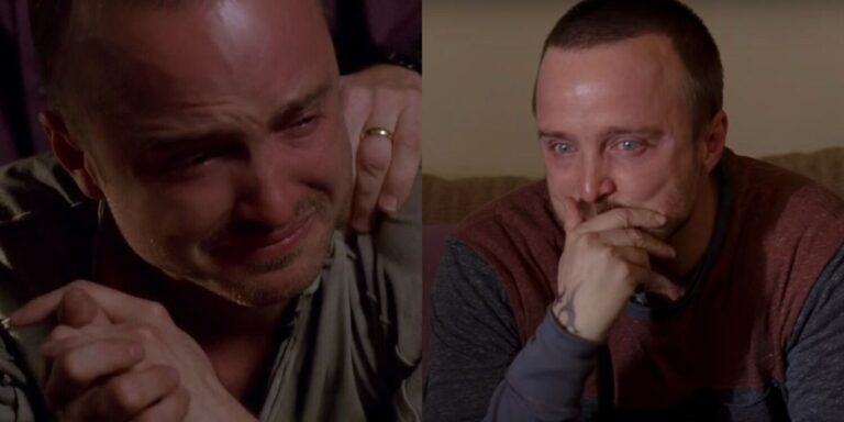 Breaking Bad Jesse Pinkman crying