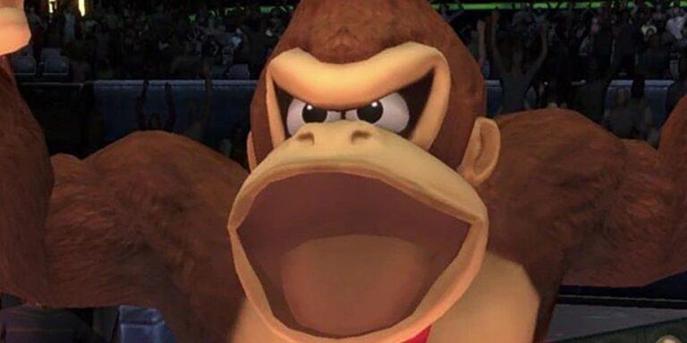 Donkey Kong Looks Terrifying In BTS Smash Bros Image