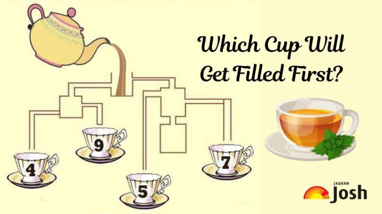 Can you spot which teacup will get filled first in the picture within 11 secs?