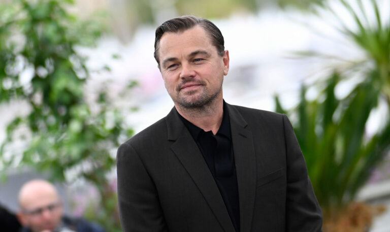 Leonardo DiCaprio painting sells for .3 million at Cannes charity as his mother watches