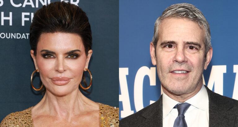 Lisa Rinna Reacts To Andy Cohen’s Claim About Her Leaving ‘Real Housewives Of Beverly Hills’