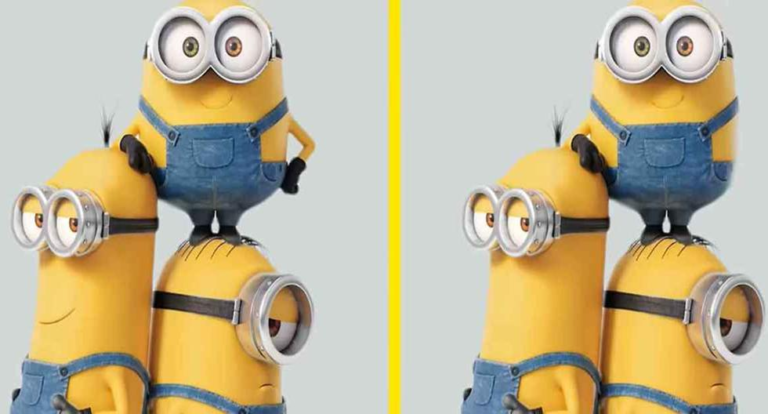 Observation test: Find the difference between Minions in just 10 seconds