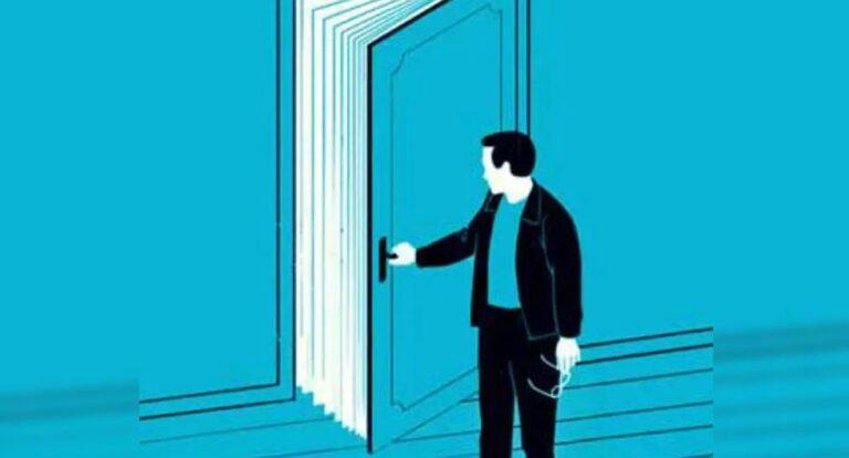 "Open the door" and discover what the people around you think about you through this image