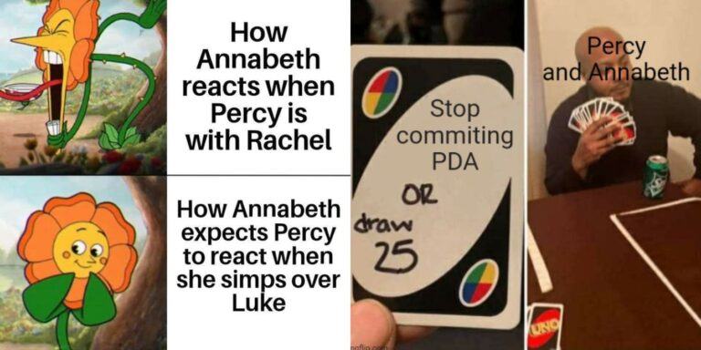 Percy Jackson and Annabeth Relationship Memes