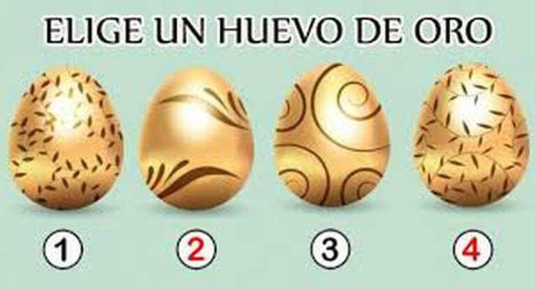 Personality test: choose the golden egg you like best and get life advice