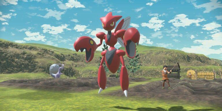 Pokémon Legends: Arceus – How To Get Scizor (Or Evolve Scyther)