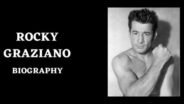 Rocky Graziano Wikipedia, Wife, Net Worth, Children, Weight