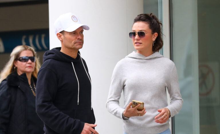 Ryan Seacrest was spotted out and about in Los Angeles with his girlfriend Aubrey Paige amid reports that he is already returning to ‘Live!’