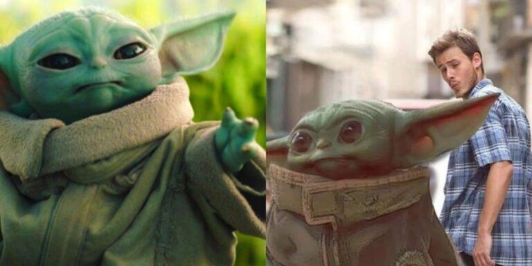 Star Wars:10 Grogu Memes That Show How He Would Fit In On Our Planet