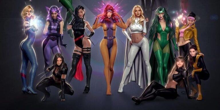 x-men women of the atom fan art