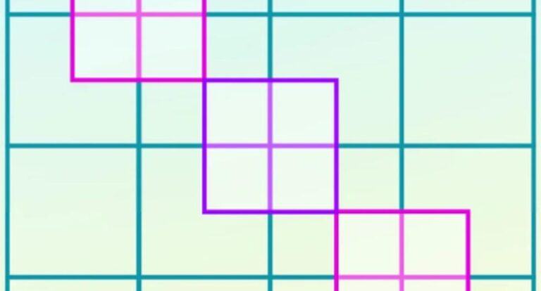 Tell us the exact number of squares to make it clear that you're smart