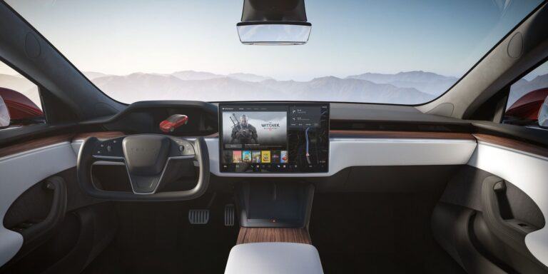 A Tesla Model S With Premium Connectivity