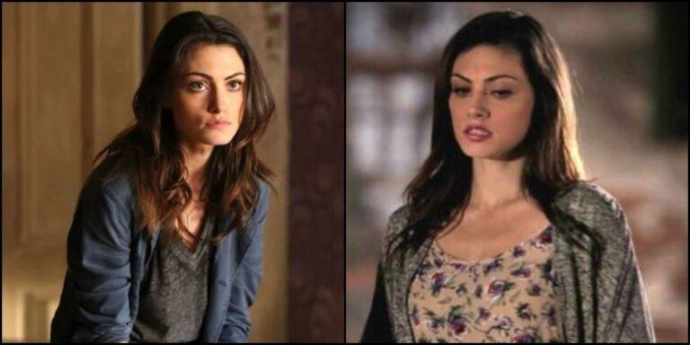 Two images of Hayley Marshall From The Originals