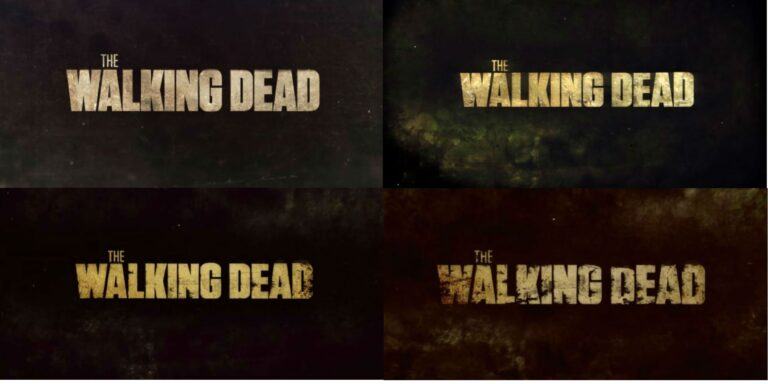 The Walking Dead logos