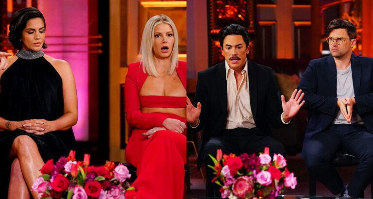 Tom Sandoval Discusses Raquel Leviss’ Beginning Of Affair, Two Cast Members Getting Into An Unexpected Fight, And More Great Reunion Moments From ‘Vanderpump Rules’ Season 10 Part 1