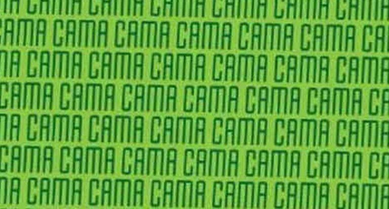 Use your 'hawk eye' to find the word 'CANA' in less than 10 seconds