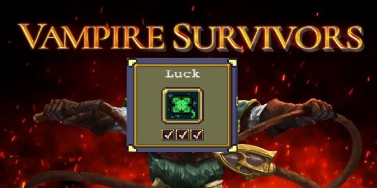 Vampire Survivors: How Does Luck Work