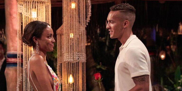 Serene Russell Brandon Jones Bachelor In Paradise Season 8 Rose Ceremony