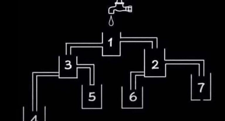Which tank will fill up first?  Try to solve this viral challenge in just 10 seconds