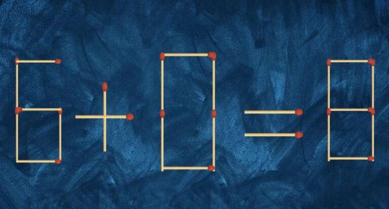 You have 5 seconds to solve the correct equation in this viral challenge: you only have one move