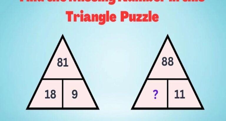 You have to find the missing number in this viral challenge in just 10 seconds