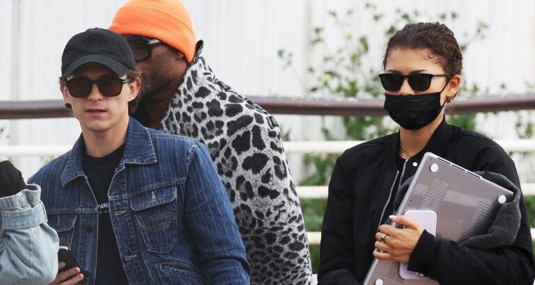 Zendaya and Tom Holland leave Venice after a quick trip