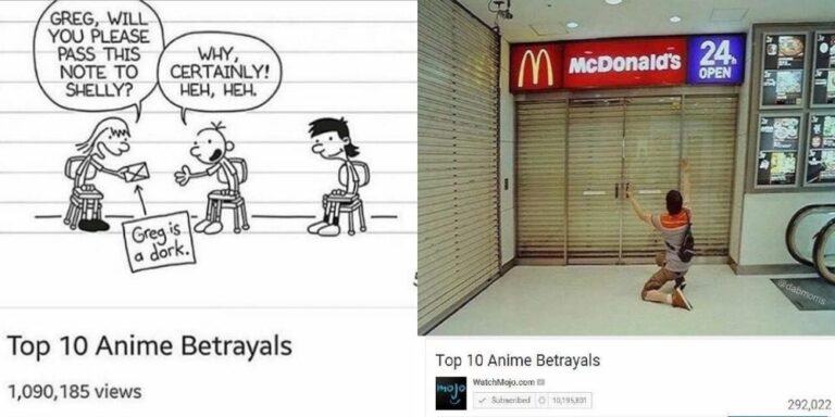 10 Hilarious "Top 10 Anime Betrayals" Memes We Can't Stop Thinking About