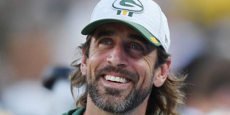 Aaron Rodgers was officially traded to the New York Jets from the Green Bay Packers