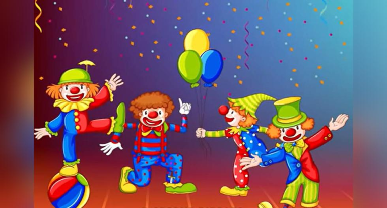 Are you cunning enough to find out which clown is the serial killer in 7 seconds?