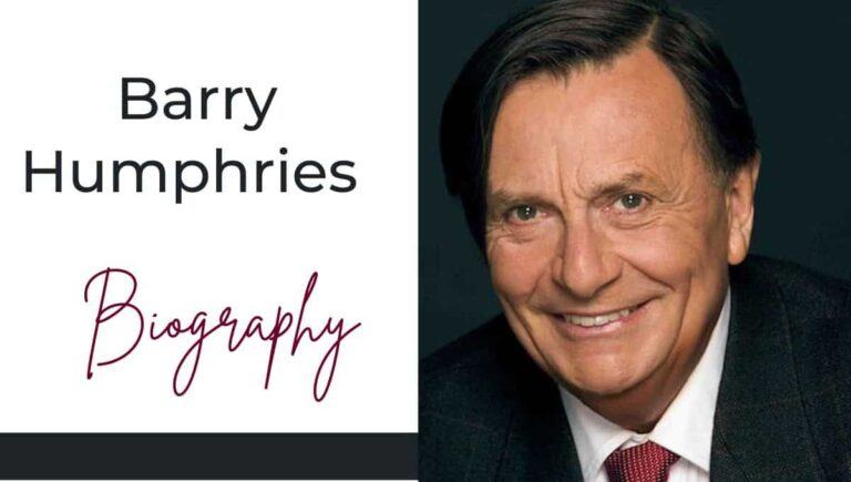 Barry Humphries Wiki, Bio, Biography, Wives, Wealth, Ever Married, Gay, Children, House, Death