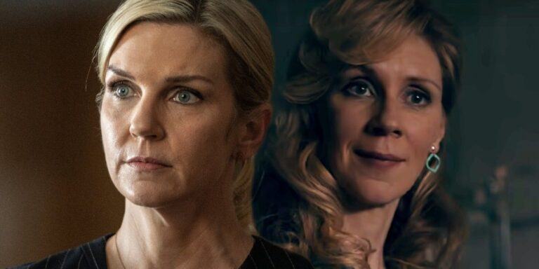 Rhea Seehorn as Kim Wexler and Beth Hoyt as Kim mother in Better Call Saul